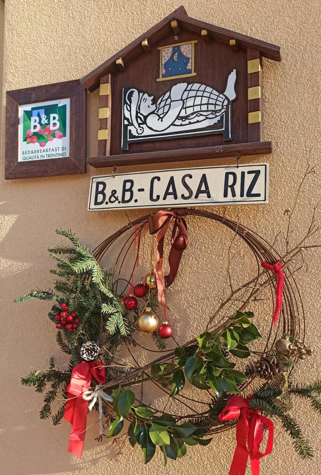 B&B Casa Riz Castello-Molina di Fiemme Exteriér fotografie